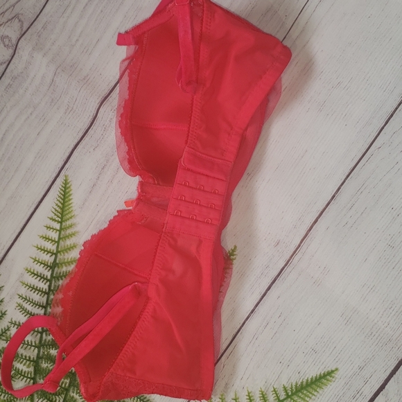 Victoria's Secret Dream Angels Rhinestone Balconet Bra  34DD 34E - Picture 7 of 8